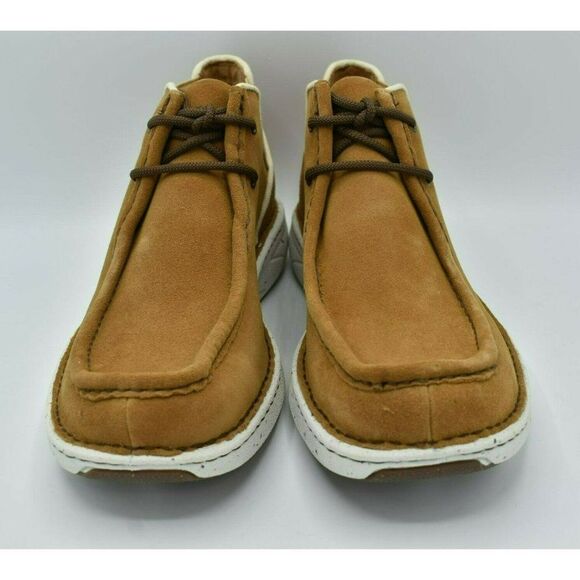 Justin Men Size 11 Hi-Call Moc Toe Water Repellent Suede Buckskin Chukka Boots main image 4